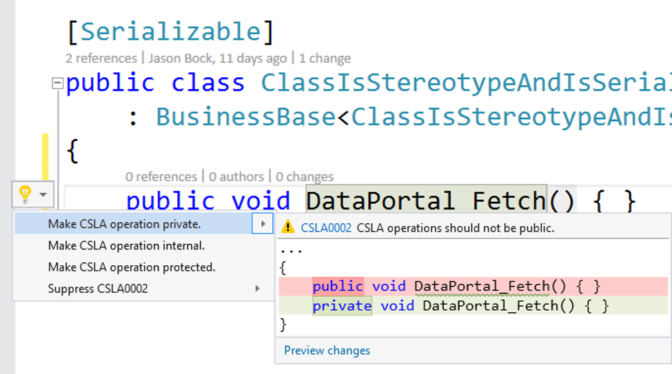 Analyzing CSLA Analyzing CSLA