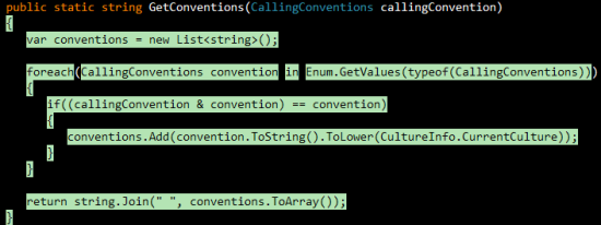 Code Coverage Highlighting