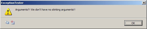 ExceptionMessageBox