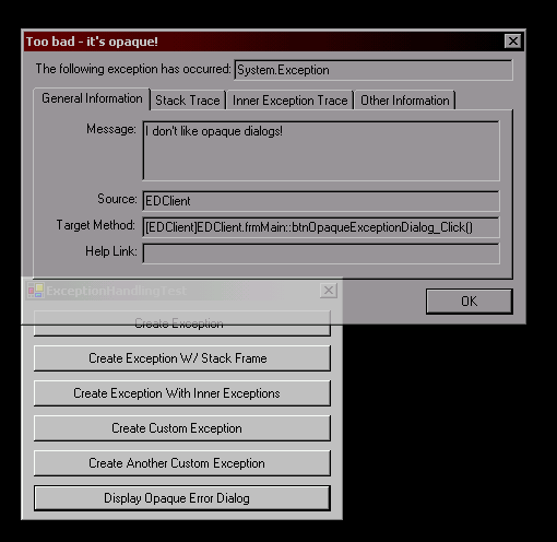 ExceptionView