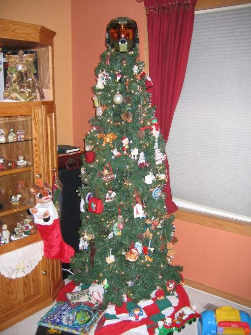 Master Chief on Christmas Tree