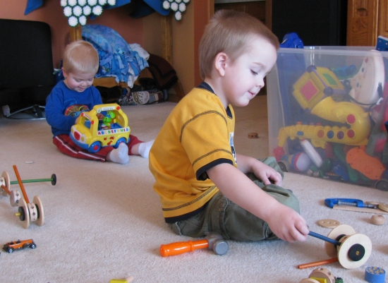 Kids With Toys
