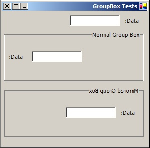 Mirroring a GroupBox Mirroring a GroupBox