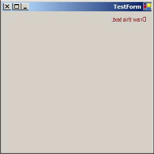 Mirroring WinForms