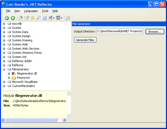 Reflector Code Files Reflector Code Files