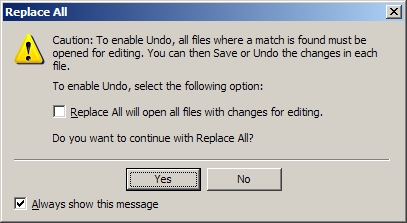 Replace All