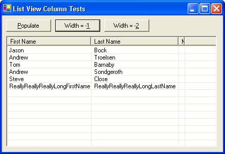 Resize Columns Resize Columns