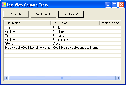 Resize Columns Resize Columns
