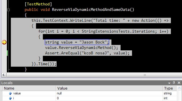 Reverse - First Iteration