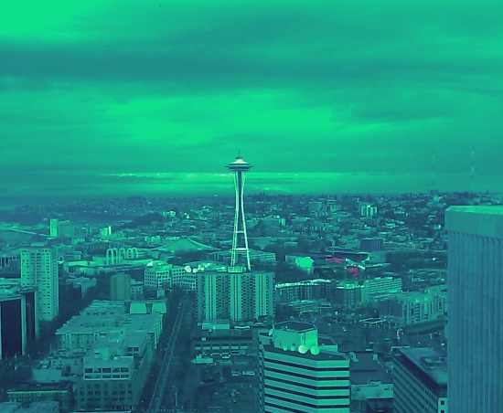Space Needle From Hotel