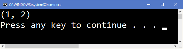 Tuples And Serialization Tuples And Serialization