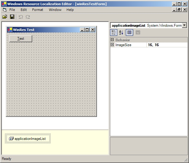 WinRes and ImageList WinRes and ImageList